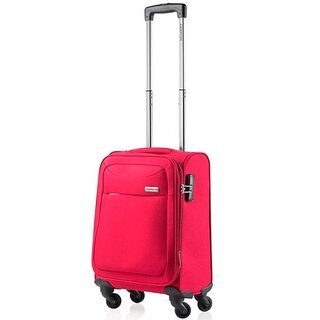 CarryOn AIR (S) Cherry Red 35/41 л валіза з поліестеру на 4 колесах червона