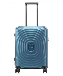 Мала валіза Titan Looping ручна поклажа на 37 л вагою 2,1 кг із поліпропілену Блакитний