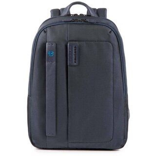 Piquadro PULSE 12 л міський текстильний рюкзак для ноутбука синій