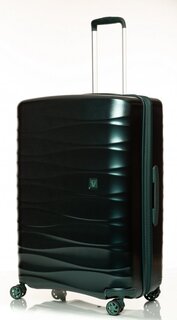Roncato Stellar 103/117 л валіза пластикова з полікарбонату зелена