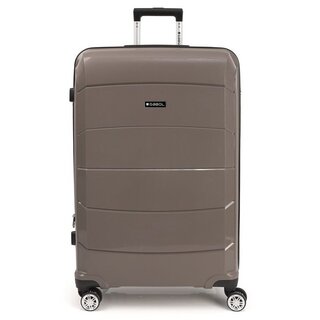 Велика валіза Gabol Midori на 107/128 л вагою 4,1 кг з поліпропілену Бежевий