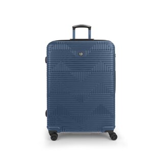 Gabol Shock валіза гігант на 140 літрів вагою 4,8 кг з пластика Синій