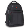 Городской (для спорта, путешествия) рюкзак Swissbrand Georgia на 29 л с отделом для ноутбука Черный