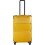 Велика тканинна валіза JUMP Lauris на 82 л вагою 3,9 кг Жовта