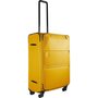 Велика тканинна валіза JUMP Lauris на 82 л вагою 3,9 кг Жовта