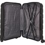 Середня валіза Carlton Porto Plus на 65 л з поліпропілену вагою 3,4 кг Чорний