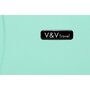 Валіза ручна поклажа V&amp;V Travel TIFFANY на 40 л вагою 2,2 кг із поліпропілену Блакитний