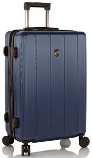 Середня валіза Heys SpinLite на 60/80 л вагою 4,1 кг із полікарбонату Синій
