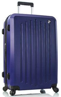 Велика валіза Heys Vault на 120/144 л вагою 5 кг із полікарбонату Синій