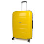 Велика валіза Travelite Paklite Mailand Deluxe на 102 л вагою 4,6 кг із поліпропілену Жовтий