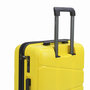 Большой чемодан V&amp;V Travel Peace на 115/125 л из полипропилена Желтый