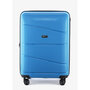 Большой чемодан V&amp;V Travel Peace на 115/125 л из полипропилена Синій