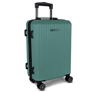 Велика валіза Swissbrand Riga 2.0 на 106 л вагою 4,3 кг із пластику Зелений
