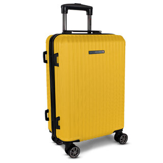 Велика валіза Swissbrand Riga 2.0 на 106 л вагою 4,3 кг із пластику Жовтий