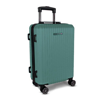 Середня валіза Swissbrand Riga 2.0 на 72 л вагою 3,4 кг із пластику Зелений