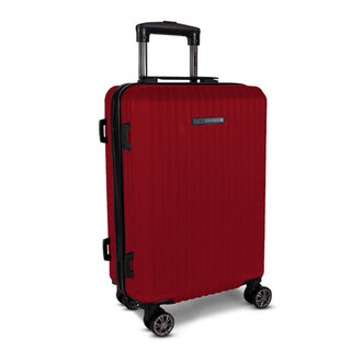 Середня валіза Swissbrand Riga 2.0 на 72 л вагою 3,4 кг із пластику Червоний