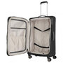 Велика тканинна валіза Travelite Miigo на 90/96 л вагою 3,5 кг Чорний