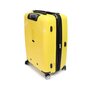 Малый чемодан Airtex 241 ручная кладь из полипропилена на 40/46 л Желтый