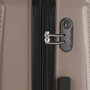 Большой чемодан Gabol Kume на 99/108 л весом 4,1 кг из полипропилена Коричневый
