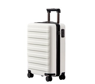 Малый чемодан Xiaomi Ninetygo Business Travel на 33 л из поликарбоната Белый