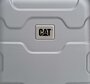 Мала ударостійка валіза 41 л CAT Roll Cage срібляста