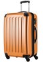 Велика 4-х колісна валіза із полікарбонату 74/84 HAUPTSTADTKOFFER, помаранчевий