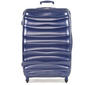 Members Exo-Lite 100 л валіза з поліетилентерефталату на 4 колесах синя