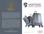 Валіза ручна поклажа Heys Vantage Smart Luggage на 39/54 л з відділом під ноутбук Блакитний
