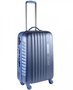 Середня валіза із пластику 4-х колісна 67 л March Ribbon, блакитна