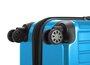 Комплект пластиковых чемоданов на 4-х колесах HAUPTSTADTKOFFER Xberg, голубой