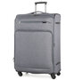 Большой текстильный чемодан 4-х колесный 97/107 л Rock Madison (L) Grey