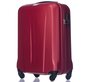 Малый чемодан из пластика на 4-х колесах 37,5 л PUCCINI PARIS красный