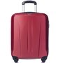 Малый чемодан из пластика на 4-х колесах 37,5 л PUCCINI PARIS красный