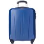 Мала валіза із пластику на 4-х колесах 37.5 л PUCCINI PARIS синя
