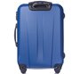 Средний чемодан из пластика на 4-х колесах 68 л PUCCINI PARIS синий