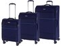 Комплект валіз на 4-х колесах March Easy Dark Blue