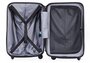 Малый чемодан из полипропилена Lojel Vita S на 4-х колесах черный
