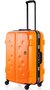Средний чемодан из поликарбоната 71 л Lojel Carapace, оранжевый