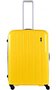 Большой чемодан из поликарбоната 77/85 л Lojel Lucid, желтый