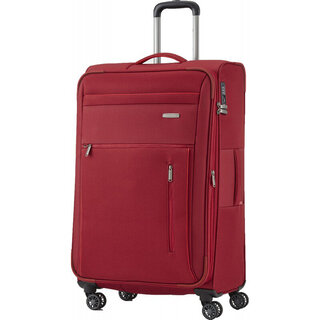 Большой чемодан Travelite Capri на 98/111 л весом 3,6 кг Красный
