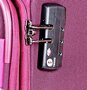 Большой чемодан на 4-х колесах 91/104 л Travelite Delta, розовый