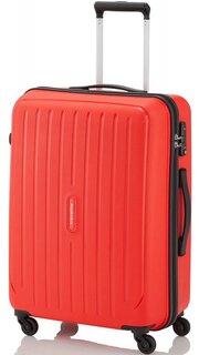 Велика валіза із поліпропілену 70 л Travelite Uptown, червоний