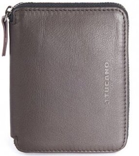 Кошелёк кожаный Tucano Sicuro Premium Wallet (коричневый)