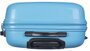 Средний чемодан из полипропилена 65 л Puccini Madagascar, голубой