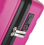 Малый 4-х колесный чемодан из полипропилена 39 л Travelite Kosmos, розовый