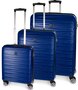 Комплект чемоданов Roncato Modo Huston, темно-синий
