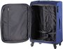 Средний чемодан на 4-х колесах 52/60 л Travelite Paklite Rom, синий