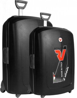 Комплект валіз із поліпропілену Roncato Ghibli Black