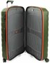 Большой чемодан 80 л Roncato Box 2.0, милитари/оранжевый