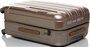 Средний чемодан из пластика 4-х колесный 74 л March Cosmopolitan, золотой
